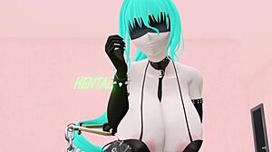playing with my slave under total dominatrix control in this femdom hentai scene. it’s a twisted game of power!