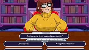 Velma Quiz en Español with Big Cock Action