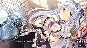 Kanon Kasukabe’s steamy ecchi scene in common route until home