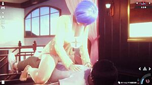 Rem's Suggestive Cowgirl Sex