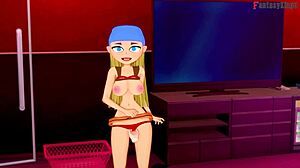 Lindsay’s island pov fuck in Total Drama fantasy with 3d anime tits.