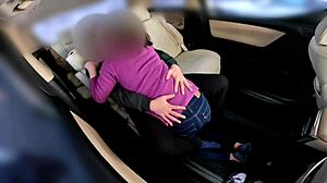 car sex creampie with asian hottie in japanese hentai