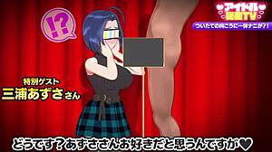 Azusa Blowjob in 3D Hentai with Intense Cum Vacuum Action