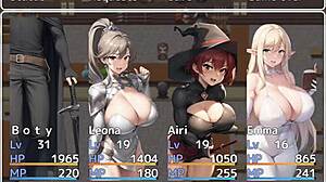 Ganhando Item Mágico pra Foder Gostosas da Equipe no RPG Harem Parte 5