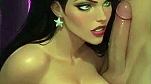 Eepol Wonder Women Part 3 Slams Hard in Doggystyle DC AI Movie