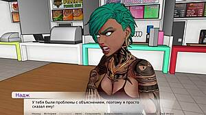 divine heel part 7 gameplay shows wild blowjob on toilet!