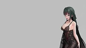 raiden mei’s strip dance show is pure fire!