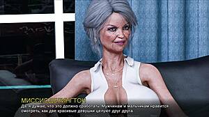 Milf strips outdoors, showing off in Lost Love Part 12 gameplay