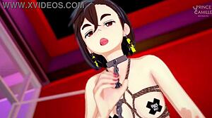 Kinky anime roleplay with stunning ass and tits