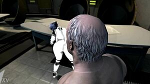 Liara Tsoni Mass Effect Hentai with Alien Anal Action
