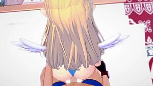 Flonne’s bikini body destined for heavenly rides
