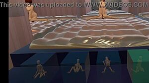 hei, vil prøve forskjellige knulleposisjoner i dette ville vr hentai-rommet?