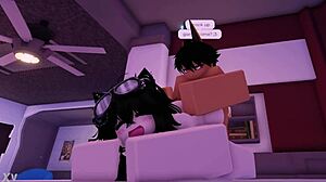 Roblox Con Game Bangs a Sexy Cat Girl