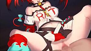 ハコス・バエルズが激しい強度でチンポに騎乗