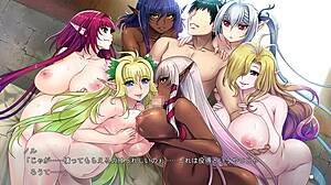 WOW! Harem 66 in Sukebeerufu Forest with Big Tits Galore!