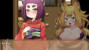 i'm playing the anime game lolibabas of mayohiga part 3