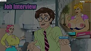 The interview turns to fucking in the workplace