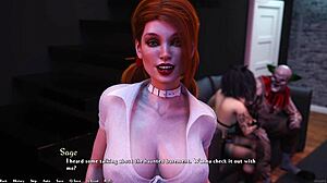 Being a DIK 100 - I’m Obsessed with Fucking My Busty Redhead Girlfriend in the Basement. Halloween Party Rages Upstairs as Sage Screams!