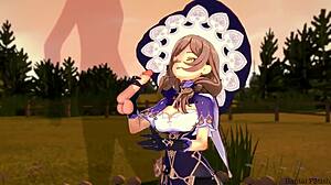 Will Lisa from Genshin Impact Blow Your Mind with Blowjob and Titjob?