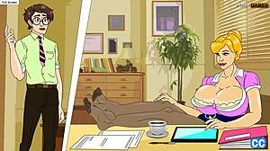 The interview turns to fucking in the workplace
