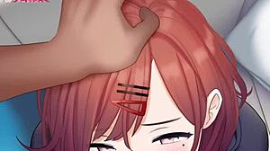 Anime Secretary Sucks for Quick Office Blowjob Thrill