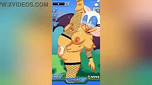 Kinky rouge is fucking two cocks and squirting with every cumshot