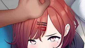 Anime Secretary Sucks for Quick Office Blowjob Thrill