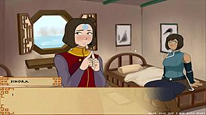 Granny Korra’s hot choose, intense creampie finish