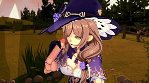Will Lisa from Genshin Impact Blow Your Mind with Blowjob and Titjob?