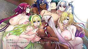 WOW! Harem 66 in Sukebeerufu Forest with Big Tits Galore!