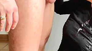Throatpie Action as She Sucks Every Drop from That Cock. Sloppy Skills on Full Display!
