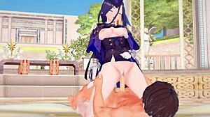 Clorinde Loves Riding Your Dick in 3D Hentai