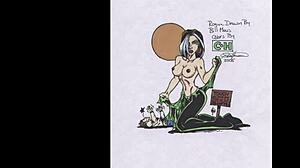 Rogue X-Men Vintage Hentai Big Tits Compilation