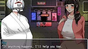 woman lands odd jobs in strange city neighborhood - ayakos scramble 6