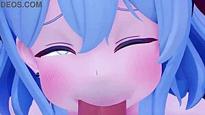 Wild Group Action with 3D Cartoon Anime Characters