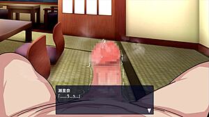 Forced shared room leads to hentai blowjobs in gallery 1