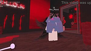 Man, I’m just lovin’ bangin’ this hot Roblox chica!