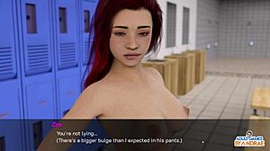 Ep7 Lust Theory S1: Peeping Tom on Megan in Bathroom Group Action