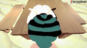 Gwen Sucking and Banging in Total Drama Scene