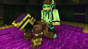 Block Woman and Man in Wild 3D Action