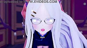 Hina Megane dalam Kartun 3D Anime: Wow, Tengok Tu!