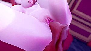 Wild Group Action with 3D Cartoon Anime Characters