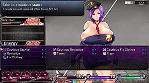 3 Men Cum on Guard's Ass in Bathroom - Karryn's Prison Ep9