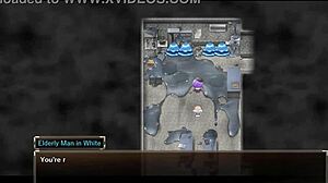 3 Men Cum on Guard's Ass in Bathroom - Karryn's Prison Ep9