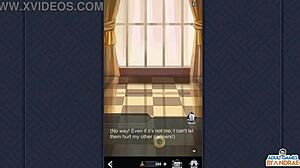 Caressing Edith's tits and nipples in kinky teen game ep1 - king of kinks