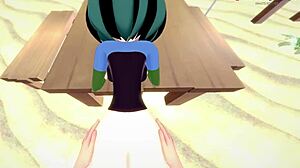Gwen Sucking and Banging in Total Drama Scene