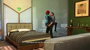 mystique gets down and dirty in 3d hentai preview version