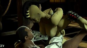 Fatality fuck with Jax and Sheeva in Mortal Kombat SFM