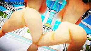 Double Gumi Lean on Twerk Dance Hints at Steamy Lesbian Moves.