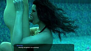 Secret Blowjob from Stepmom's Hot Friend in 3D Hentai Milfy City